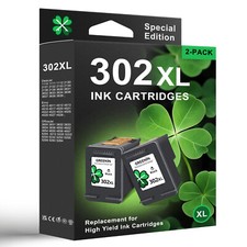 2 cartucce nere per HP 302 XXL